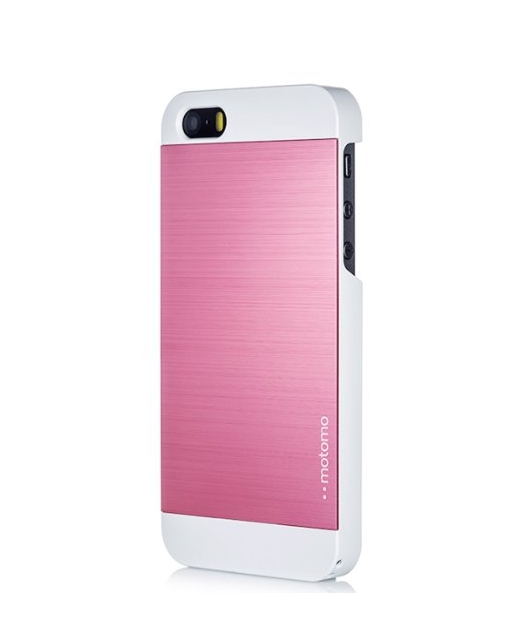 iPhone 5C Case MOTOMO Pink iPhone 5C Case Aluminum Brushed Aluminum Metal Cover Protective Case